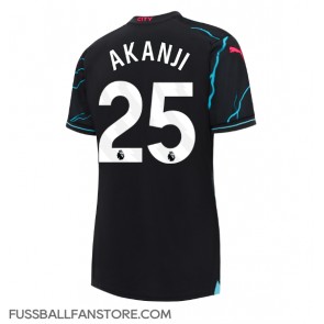 Manchester City Manuel Akanji #25 Replik 3rd trikot Damen 2023-24 Kurzarm